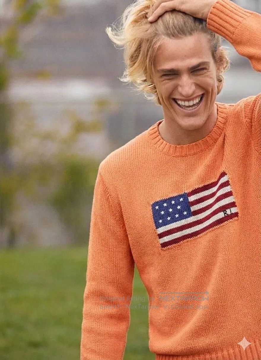 Polo Ralph Lauren Polo Ralph Lauren American Flag Sweater. Size US M / EU 48-50 / 2 - 2 Thumbnail