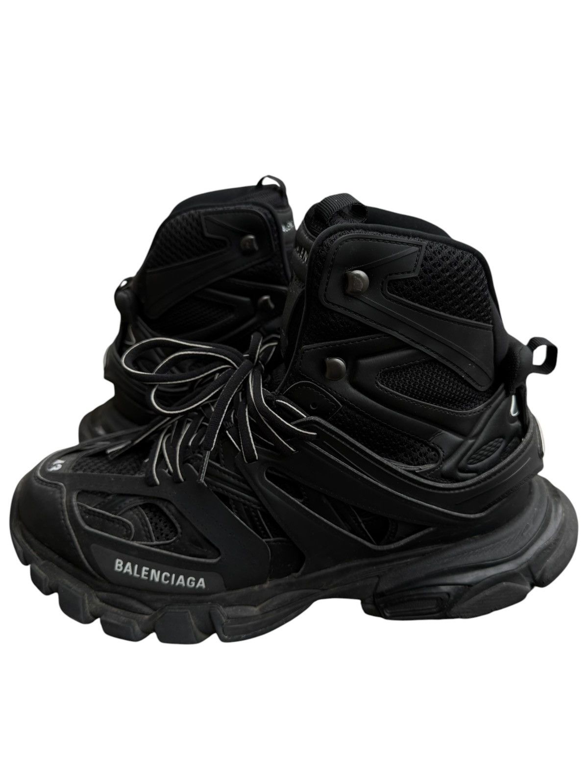 Balenciaga Balenciaga hightop black tracks Size US 10 / EU 43 - 3 Thumbnail