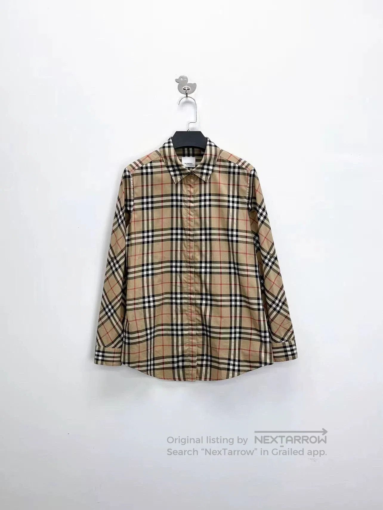 Burberry burberry classic check long sleeve shirt jacket. Size S / US 4 / IT 40 - 1 Thumbnail