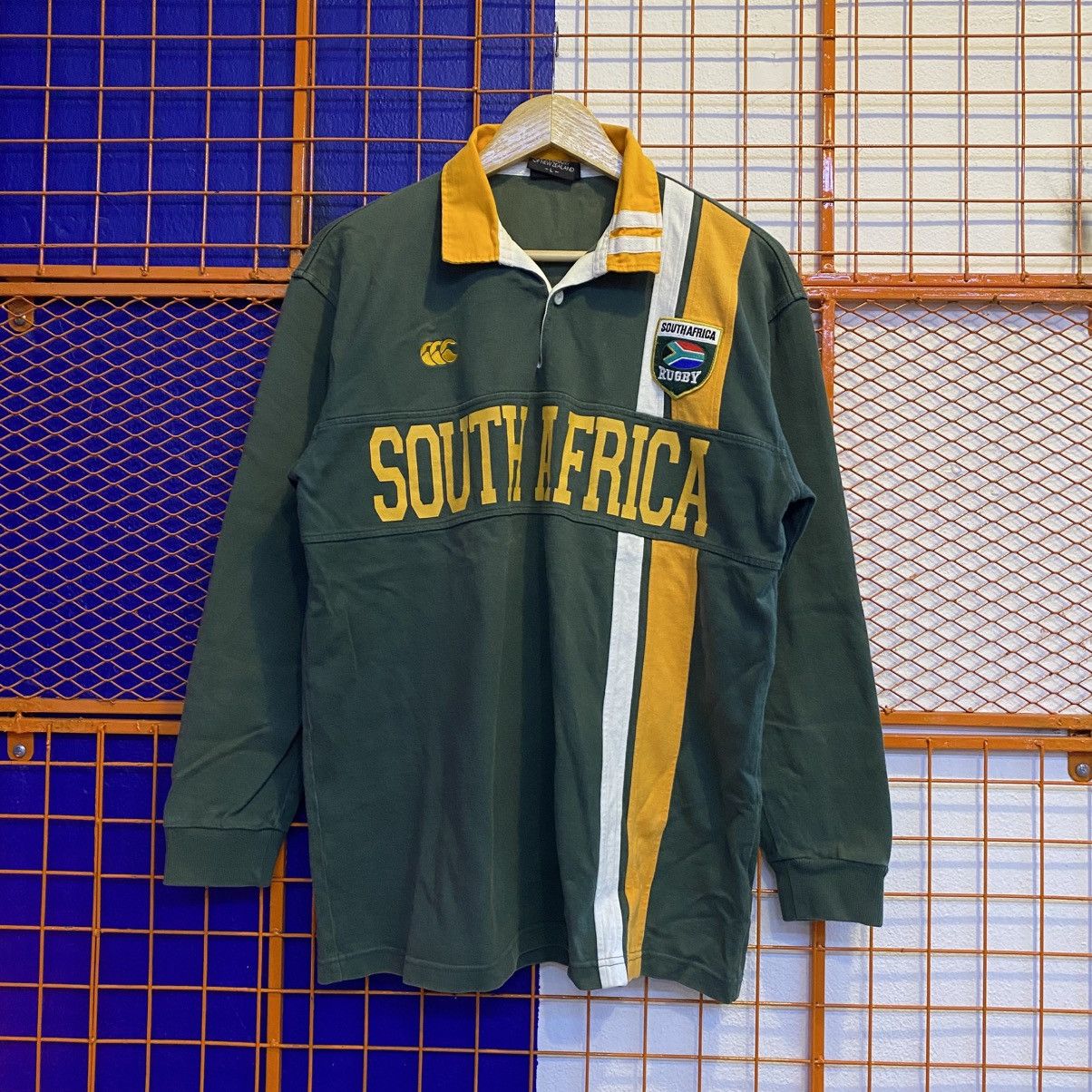 Canterbury of New Zealand Vintage Canterbury Of New Zealand South Africa Polo Rugby Size US L / EU 52-54 / 3 - 1 Thumbnail