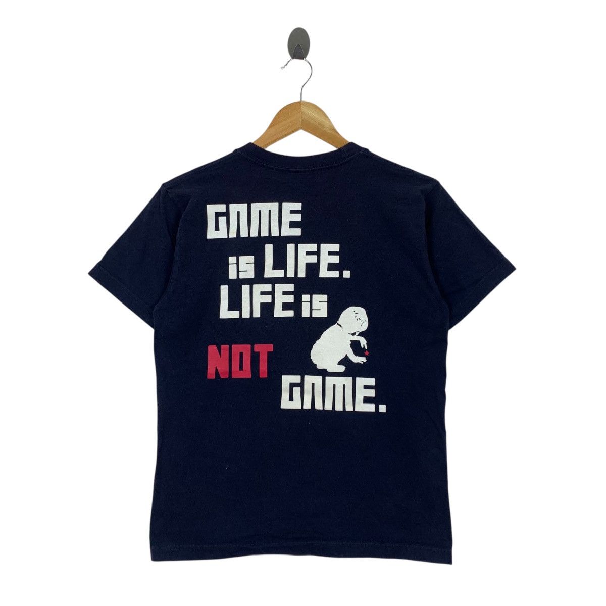 Japanese Brand BEAMS Game Is Life. Life Is Not Game Japanese Brand Shirt Size US S / EU 44-46 / 1 - 4 Thumbnail