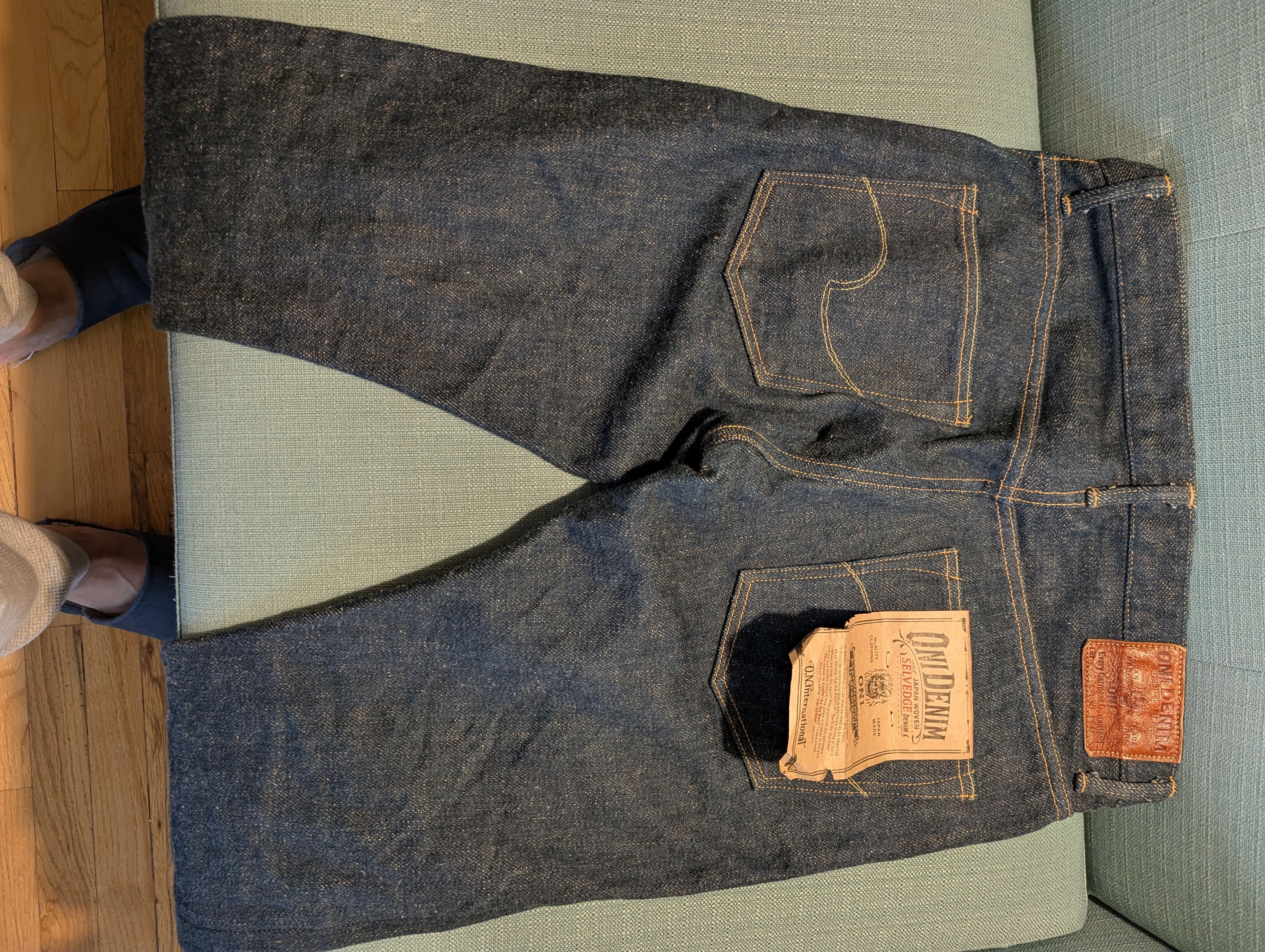 Oni ONI Oni 679ZR Secret Denim 20oz Size US 29 - 2 Thumbnail