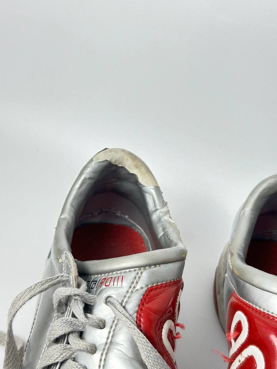 Nike 🔥2000s Nike Total 90 III Rare Silver Shoes Hype Streewear Size US 7 / EU 40 - 9 Thumbnail