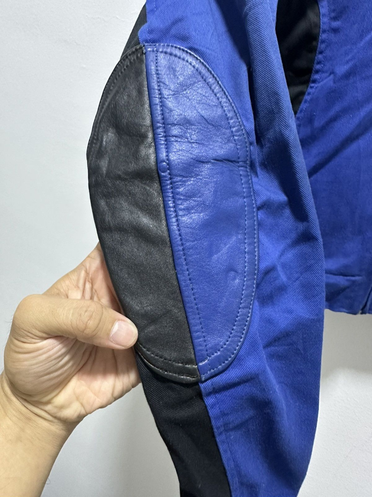 Sports Specialties Vintage Kushitani Cropped Jacket Leather Padding Design Size US S / EU 44-46 / 1 - 8 Thumbnail
