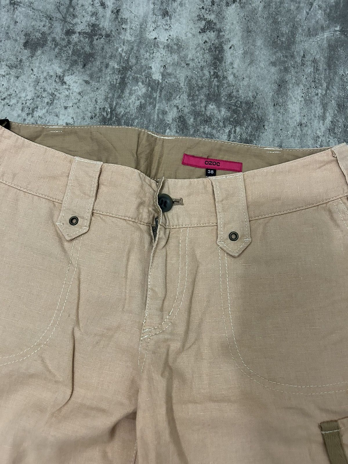 If Six Was Nine × Japanese Brand × Le Grande Bleu (L.G.B.) Ozoz Japan parachute Cargo Flare Pants Size US 30 / EU 46 - 12 Thumbnail