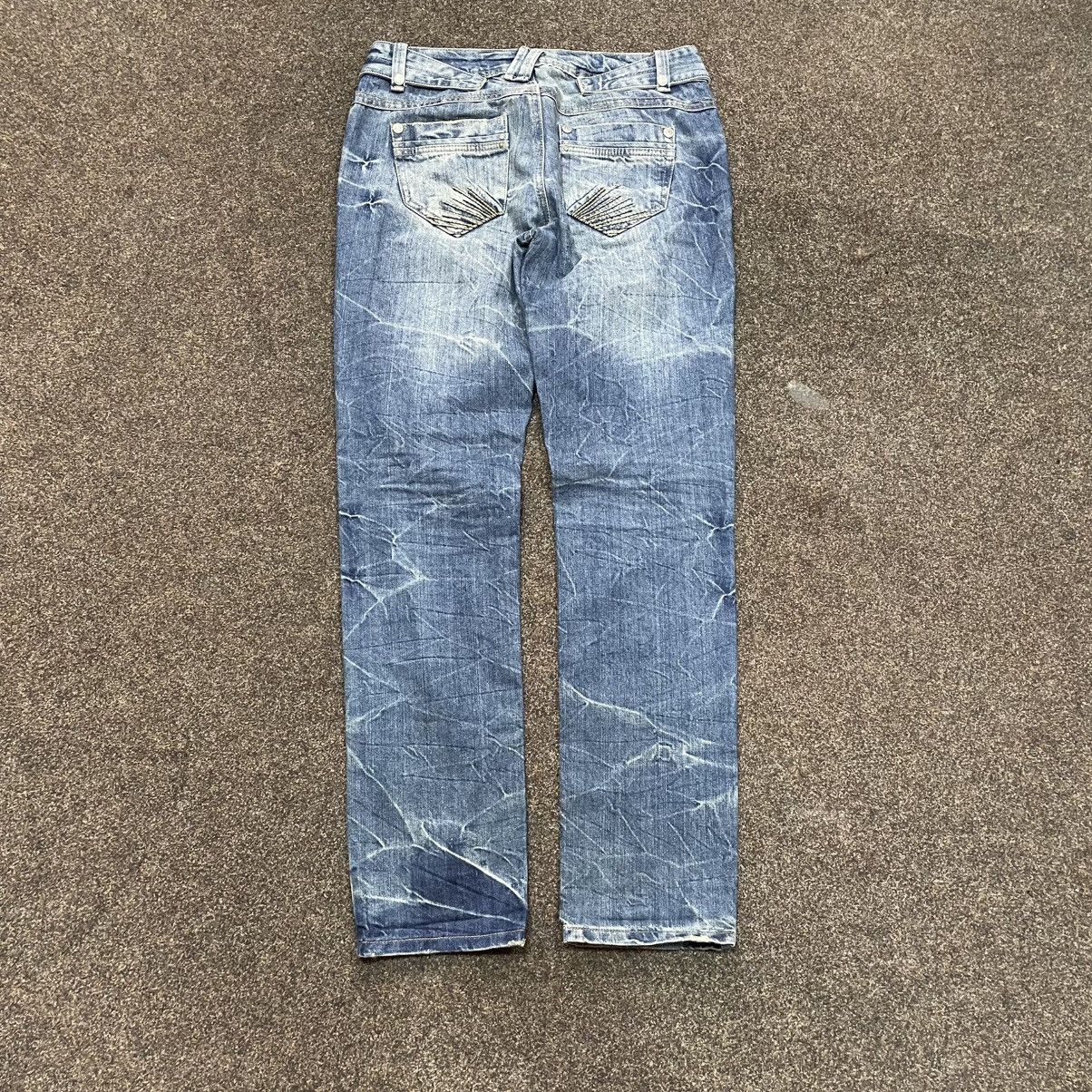 Vintage vintage pants bootcut jeans multi Y2K flared fade Size 34" / US 12 / IT 48 - 2 Thumbnail