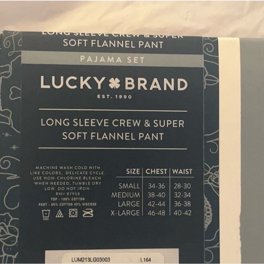 Lucky Brand Lucky Brand Sleepwear Set Size 36 - 9 Thumbnail