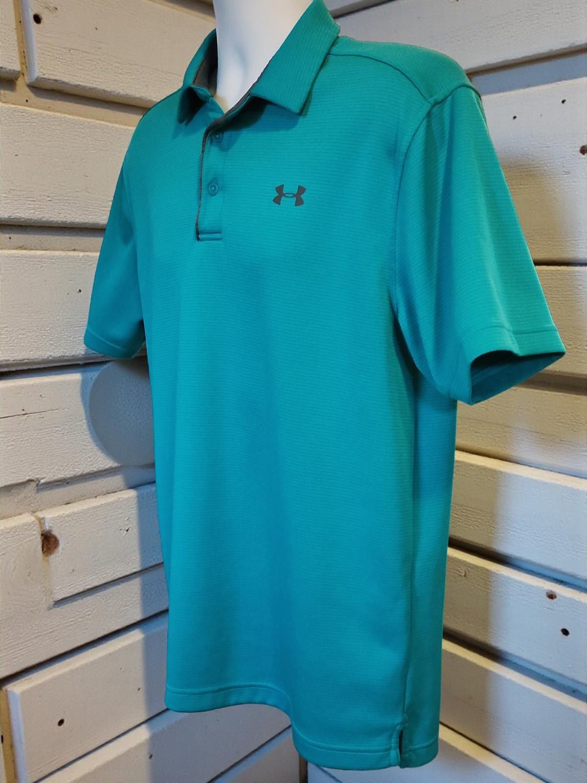Under Armour Under Armour Men's Performance Polo Shirt in Teal Size M Size US M / EU 48-50 / 2 - 4 Thumbnail