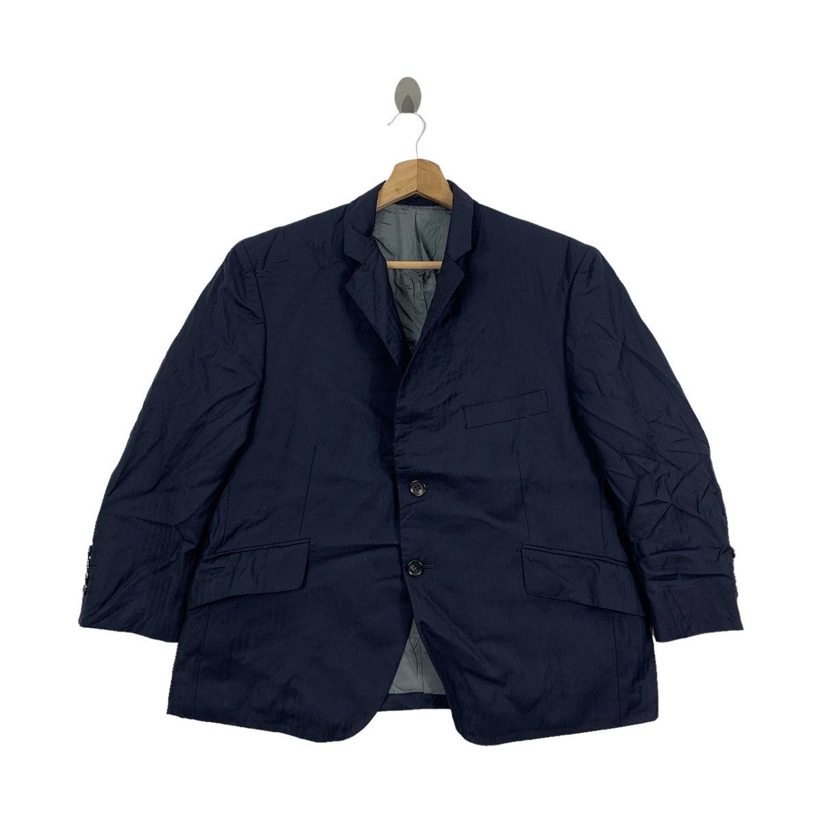 Alfred Dunhill DUNHILL Casualwear Fashion Designer Blazer Coat Jacket Size US L / EU 52-54 / 3 - 1 Thumbnail