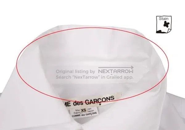 Comme des Garcons Comme Des Garcons White vintage four-sleeve design blouse Size XS / US 0-2 / IT 36-38 - 5 Thumbnail