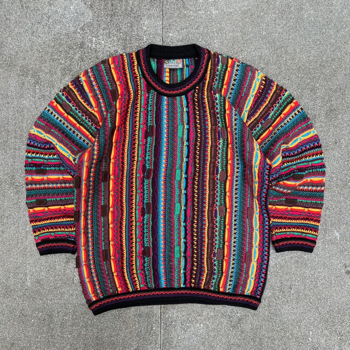Coogi × Vintage Crazy Vintage Coogi 3D Cable Knitwear Size US L / EU 52-54 / 3 - 1 Thumbnail