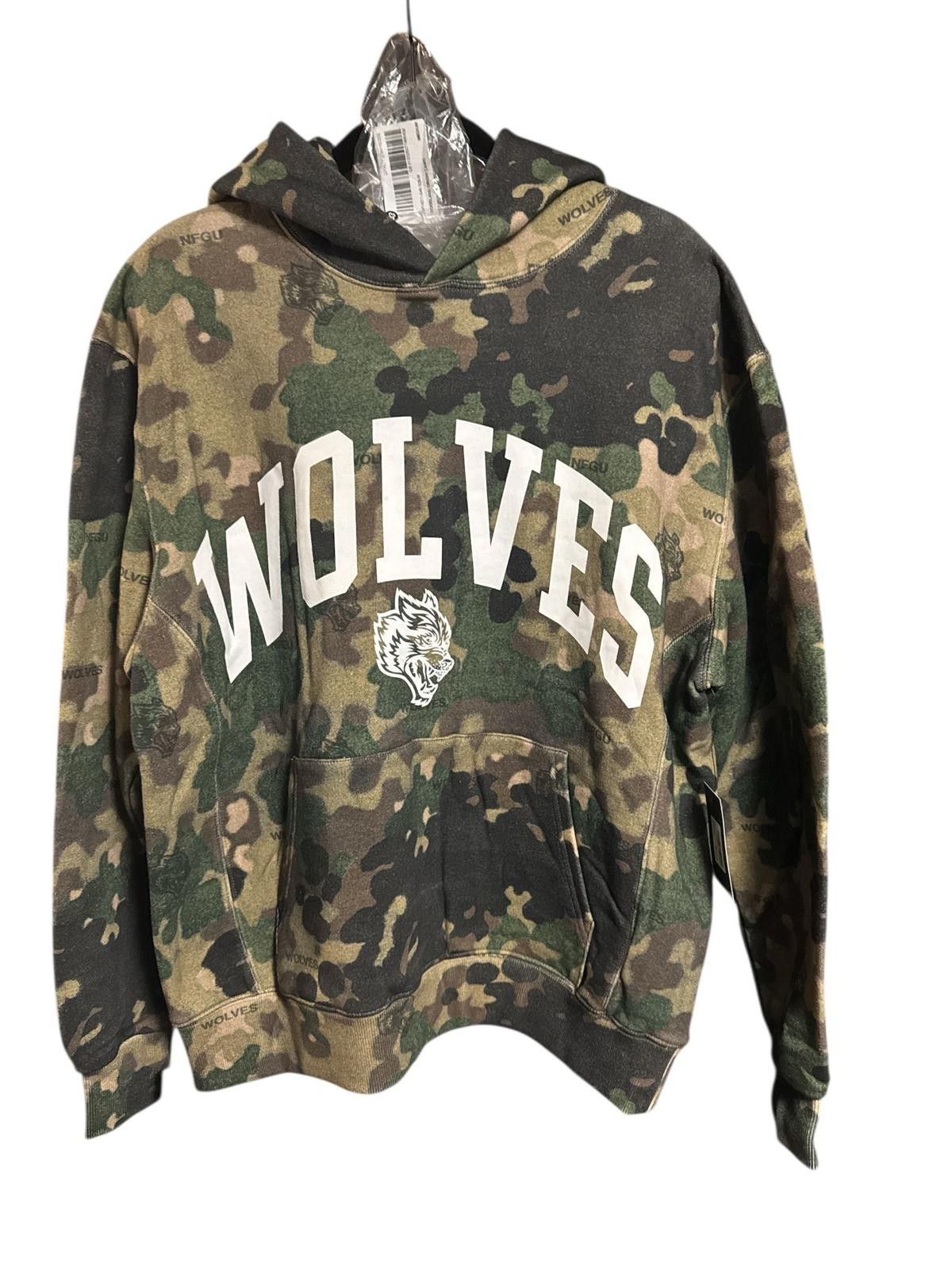 Darc Sport Camouflage Wolves Hoodie Sweatshirt with Front Pocket Size US M / EU 48-50 / 2 - 1 Preview