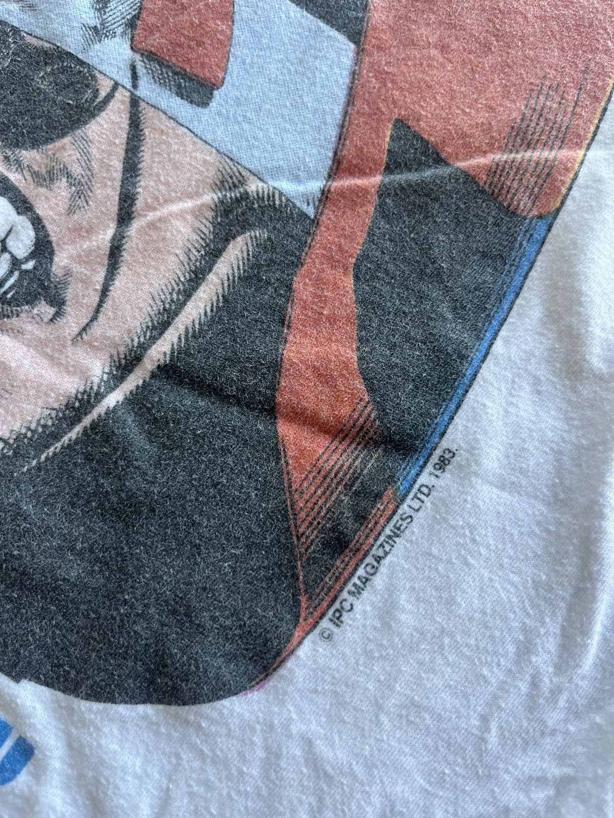 Vintage Vtg Judge Dredd 1983’s Are You feeling lucky Punk? T-shirt Size US L / EU 52-54 / 3 - 5 Thumbnail