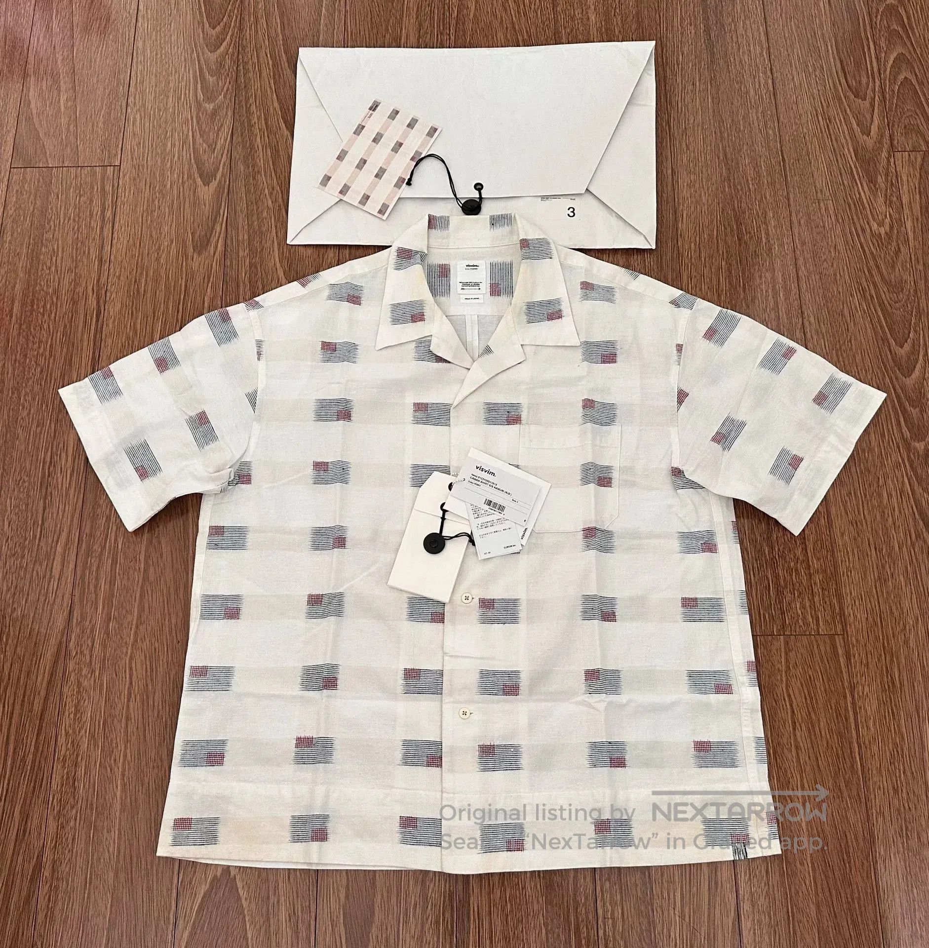 Visvim visvim caban short sleeve shirt kasuri. Size US S / EU 44-46 / 1 - 1 Thumbnail