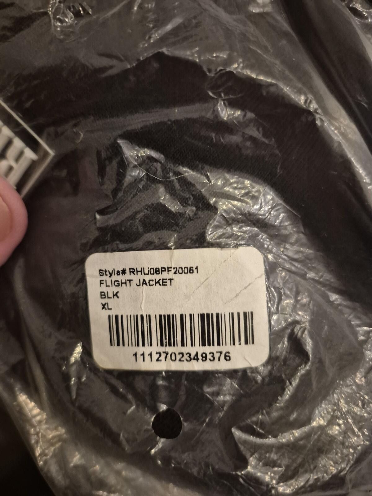 Rhude Rhude Black Flight Jacket Size XL BNWT Size US XL / EU 56 / 4 - 9 Thumbnail