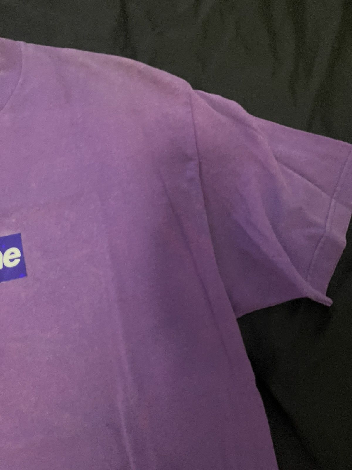 Supreme Supreme holographic box logo tee purple Size US L / EU 52-54 / 3 - 2 Thumbnail