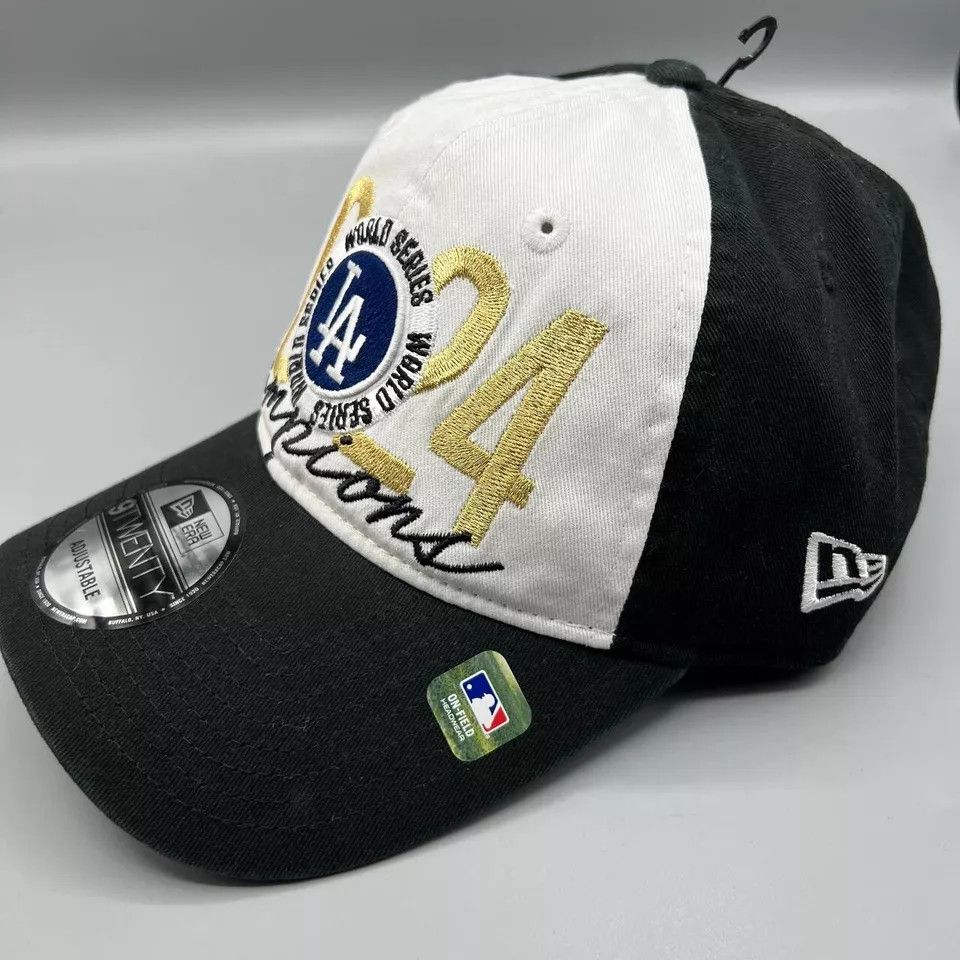 New Era Los Angeles LA Dodgers Hat Men 2024 Champions Strap Back Cap Size ONE SIZE - 2 Thumbnail