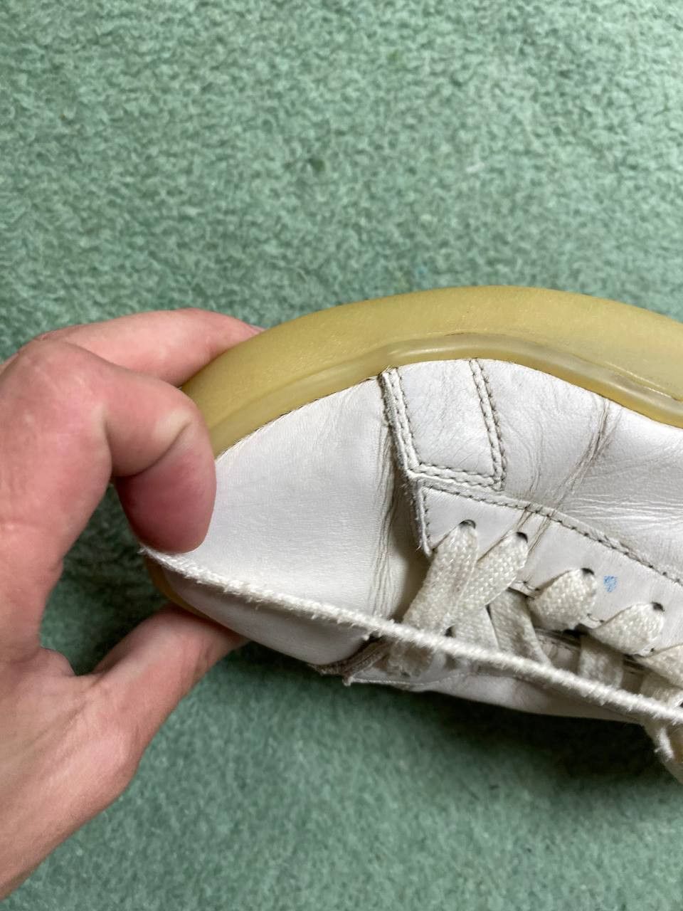 Diesel Low-Top Sneakers white Diesel Vintage logo Streetwear Y2K Size US 7 / EU 40 - 12 Thumbnail