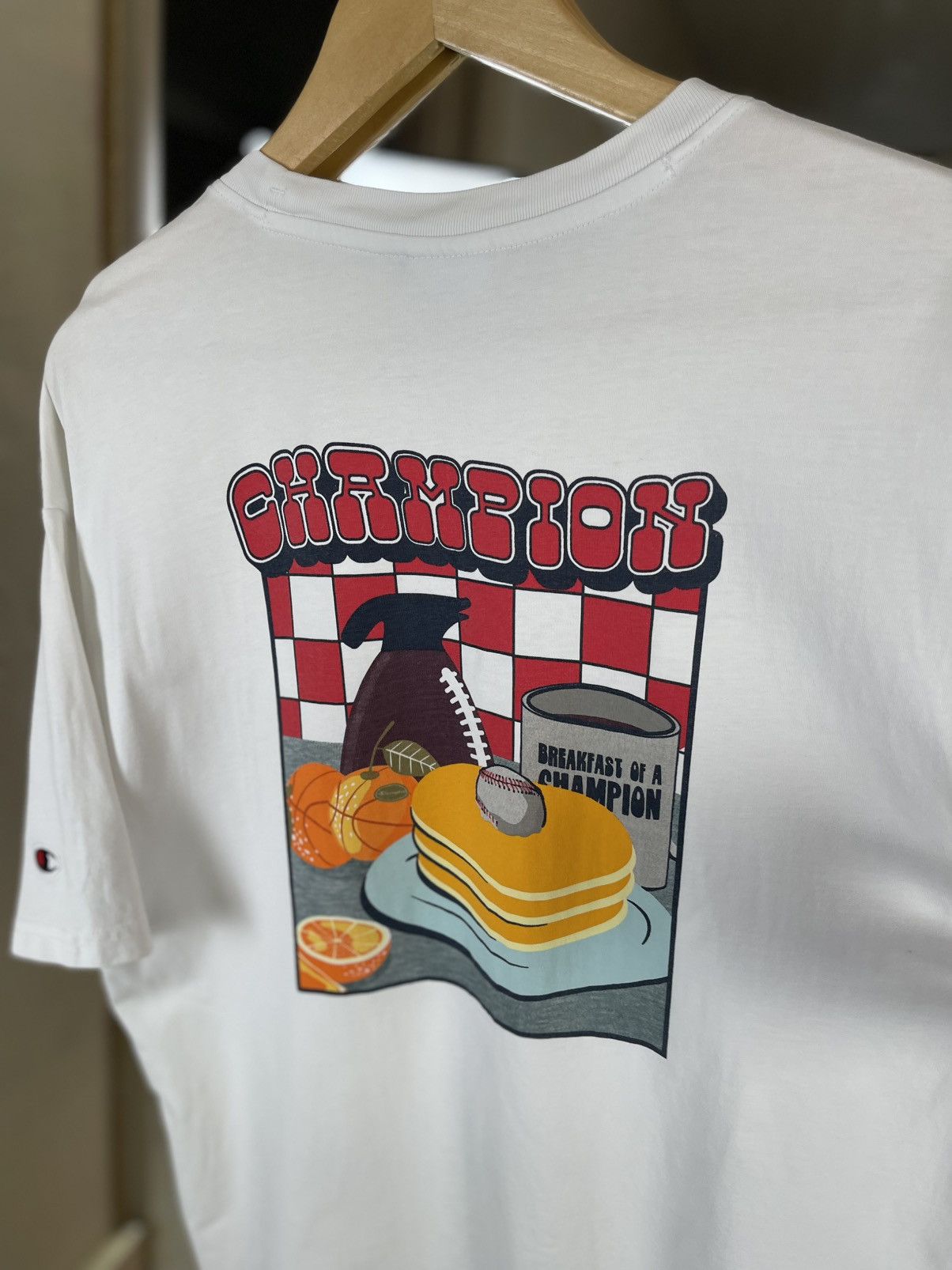Champion Champion Heritage Graphic Tee Breakfast of Champions Print Size US M / EU 48-50 / 2 - 4 Thumbnail
