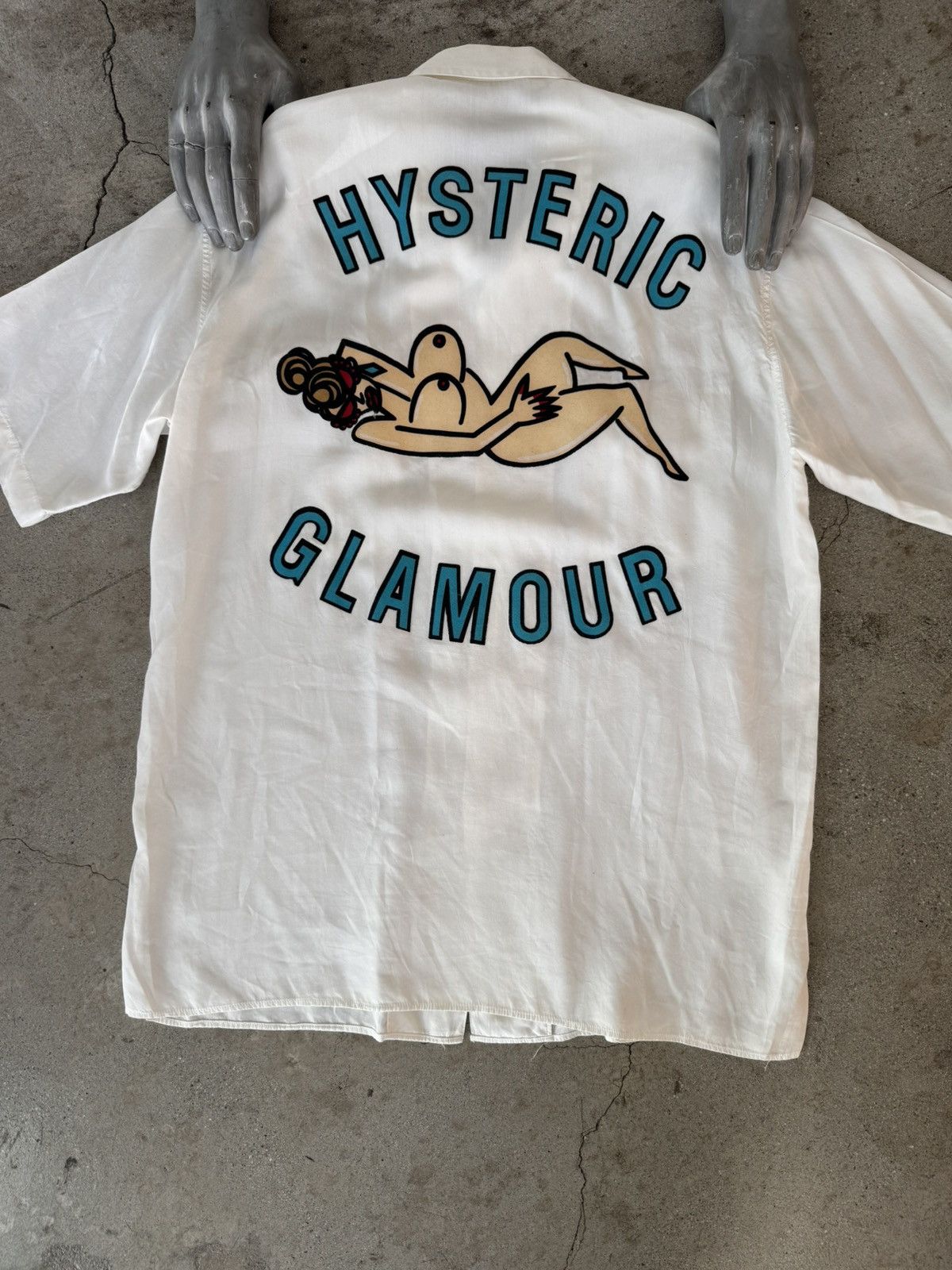 Hysteric Glamour ARCHIVE HYSTERIC GLAMOUR FELT MISS HYSTERIC BOWLING SHIRT Size US M / EU 48-50 / 2 - 1 Thumbnail