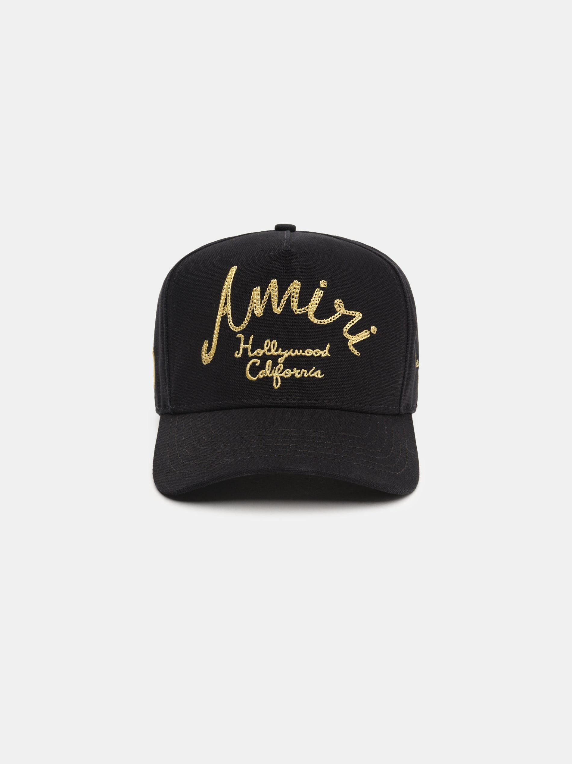 Amiri o1orln1025 Size: OS / Hollywood Canvas Hat / Cap in Black Size ONE SIZE - 2 Thumbnail