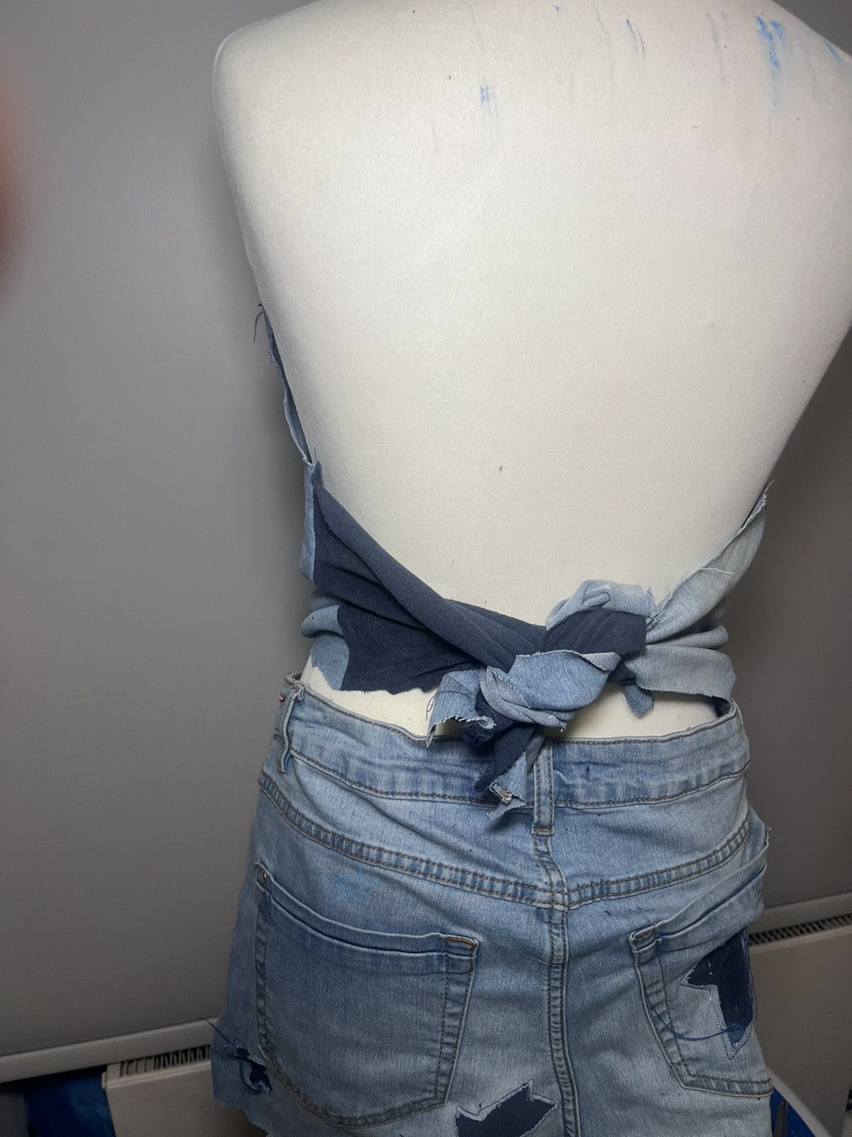 Other denim vest with matching mini skirt Size M / US 6-8 / IT 42-44 - 6 Thumbnail