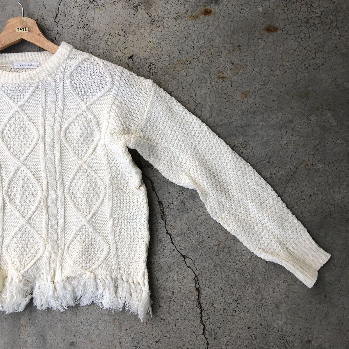 Japanese Brand 💥Japanese Lowrys Farm Pureknit Jumper/Memeri Mohair Pattern Size US M / EU 48-50 / 2 - 3 Thumbnail