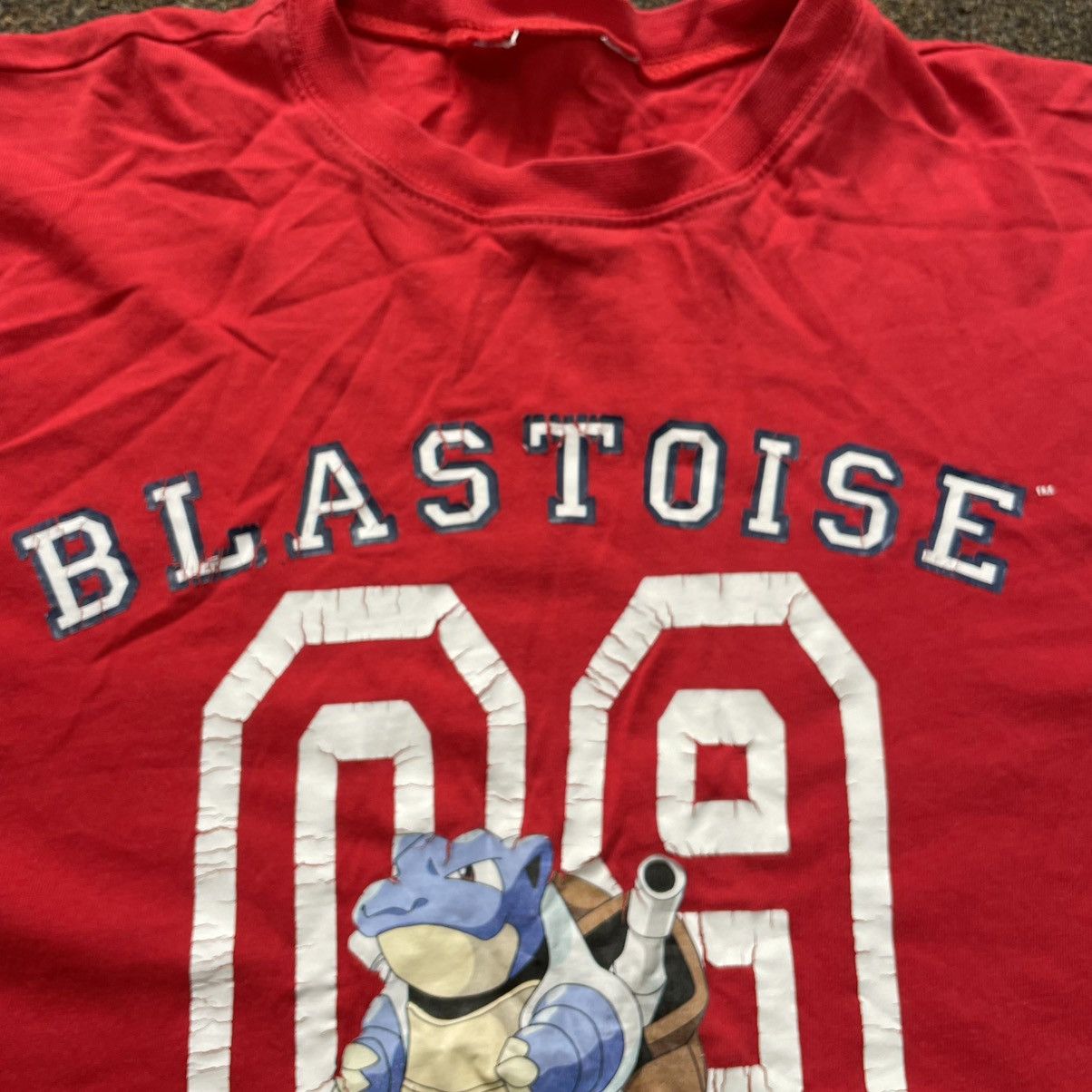 Vintage Vintage Y2K Blastoise Pokemon Graphic Tee Streetwear Baggy M Size US M / EU 48-50 / 2 - 5 Thumbnail