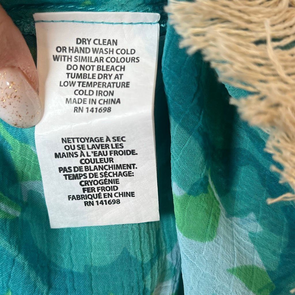 Ramy Brook Ramy Brook Floral Printed Riviera Skirt Turquoise XS S Handk Size 27" / US 4 / IT 40 - 13 Thumbnail