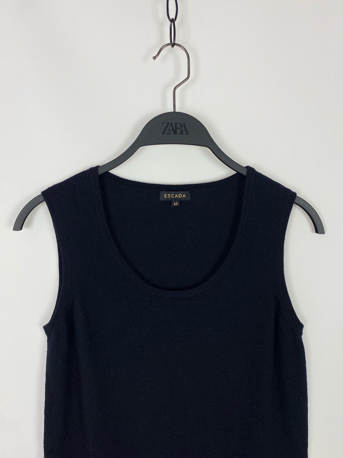 Escada Escada Wool Sleeveless Top Size M / US 6-8 / IT 42-44 - 3 Thumbnail