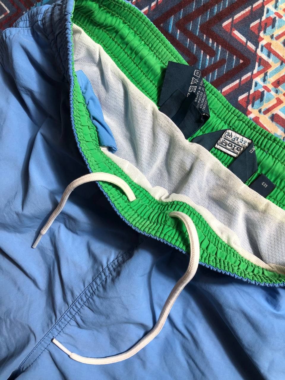 Polo Ralph Lauren × Vintage Polo Ralph Lauren Pony Nylon Swim Shorts Size US 30 / EU 46 - 6 Thumbnail