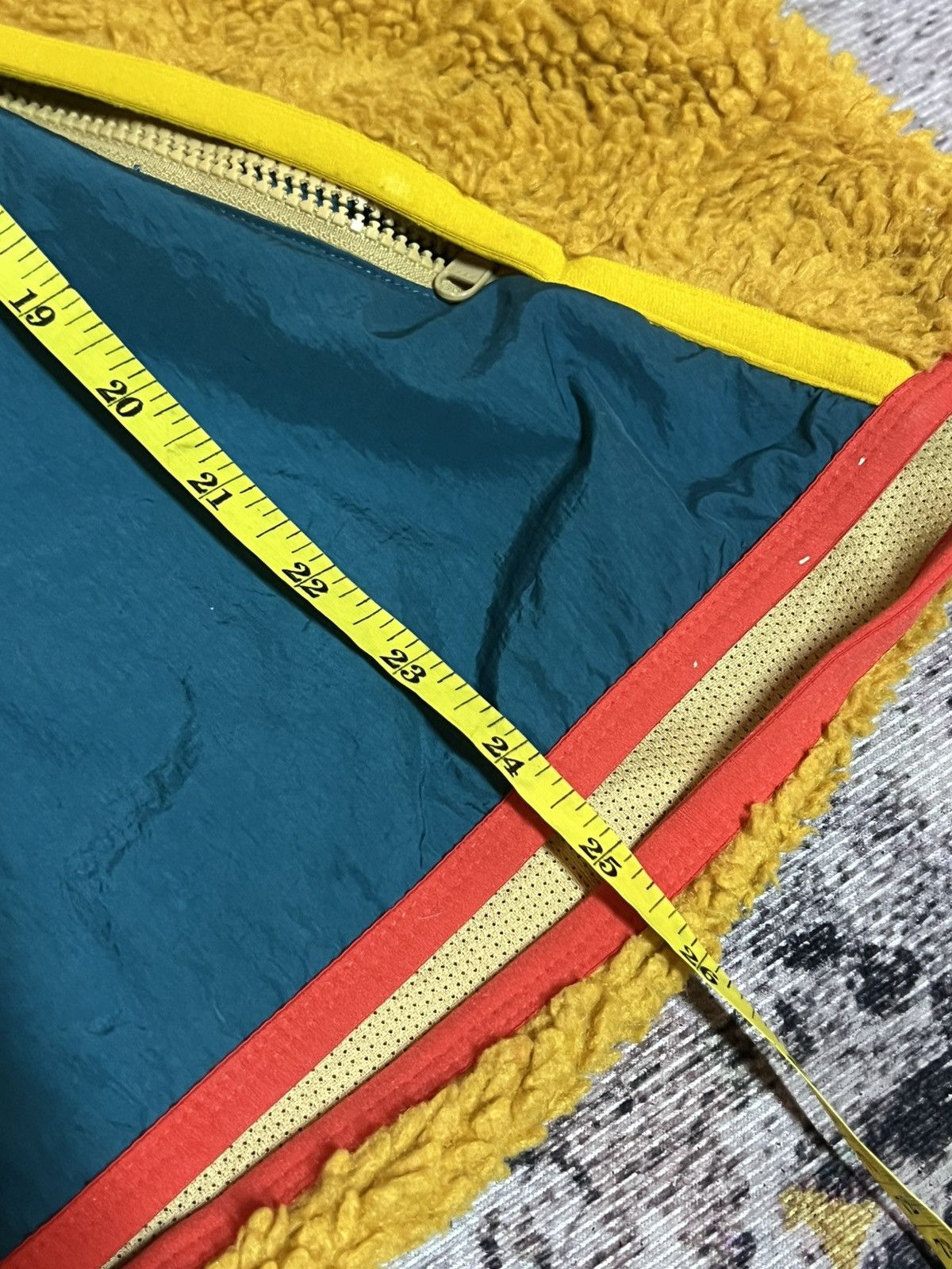 Nike Nike Multicolour Colorblock Halfzipper Sherpa Anorak Size US M / EU 48-50 / 2 - 13 Thumbnail