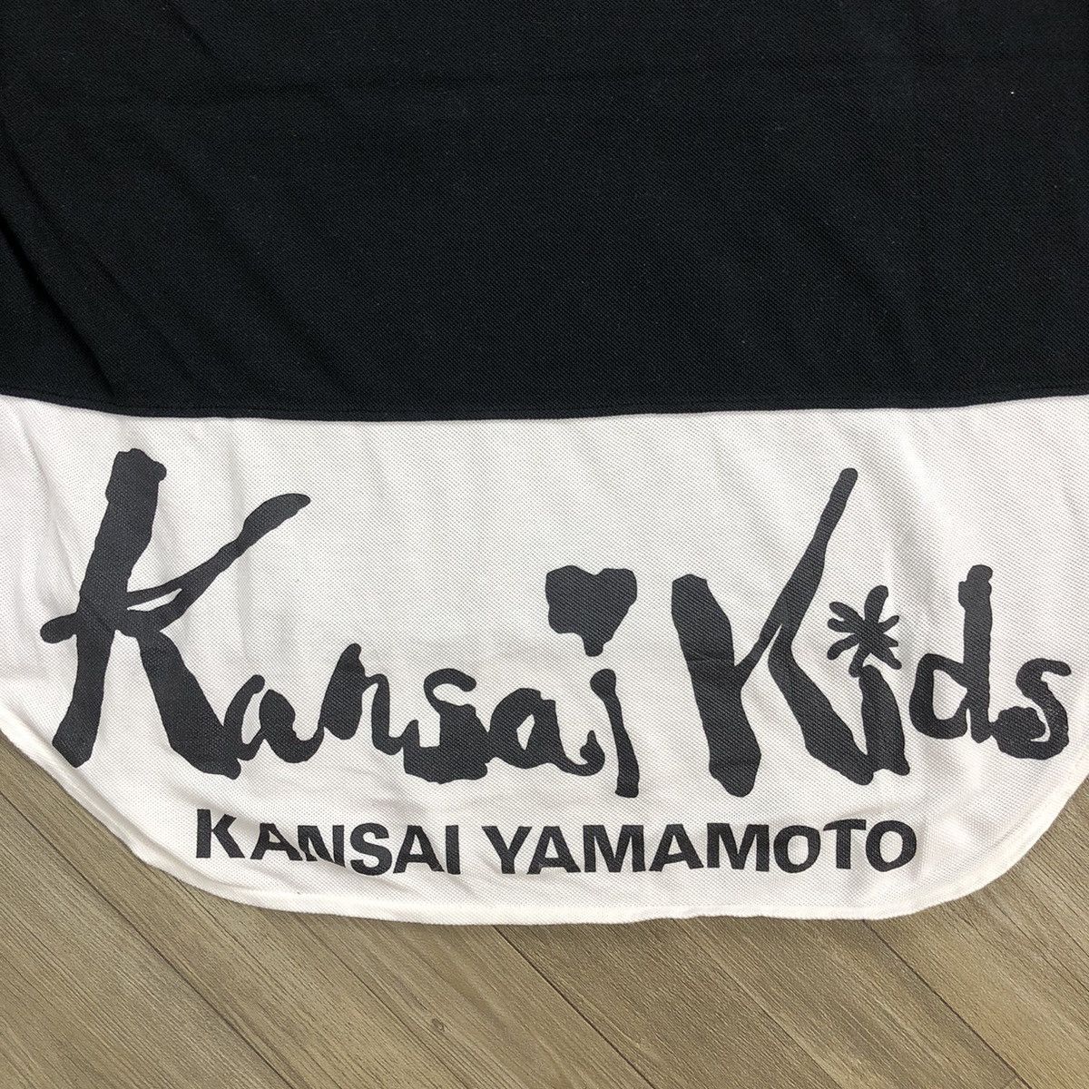 Designer × Japanese Brand × Kansai Yamamoto 1990s Kansai Yamamoto Kids Iconic Design Polo Shirt Size US M / EU 48-50 / 2 - 10 Thumbnail