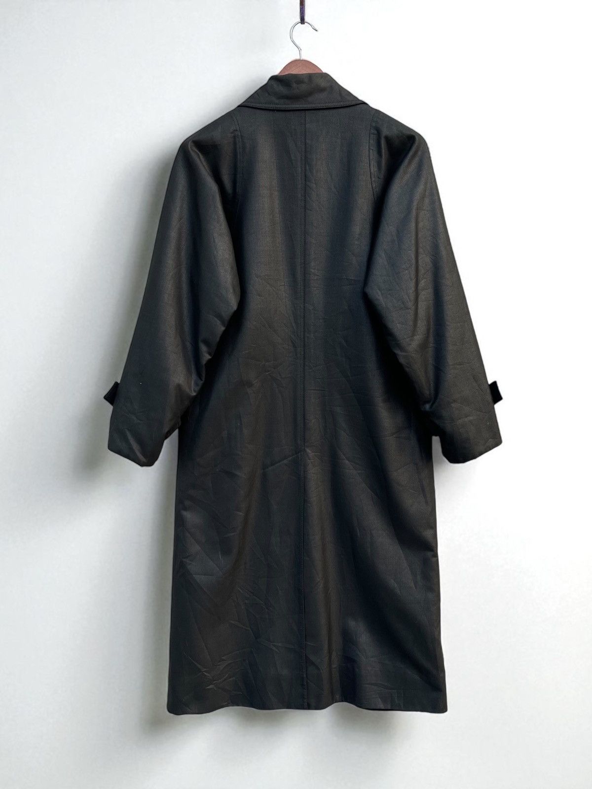 Givenchy 🔥VINTAGE GIVENCHY BLACK METALLIC/WOOL REVERSIBLE JACKET Size US M / EU 48-50 / 2 - 5 Thumbnail