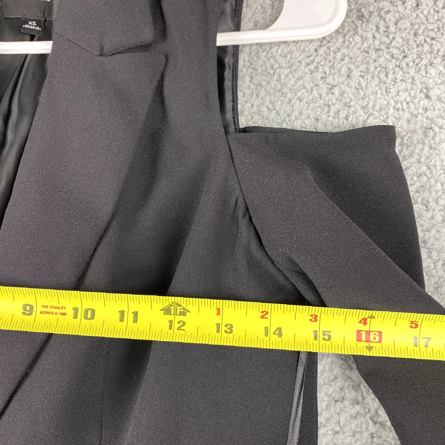 Vintage Simply Vera Wang Black Long Sleeve Jacket XS 38-52 Womens Size XS / US 0-2 / IT 36-38 - 7 Thumbnail