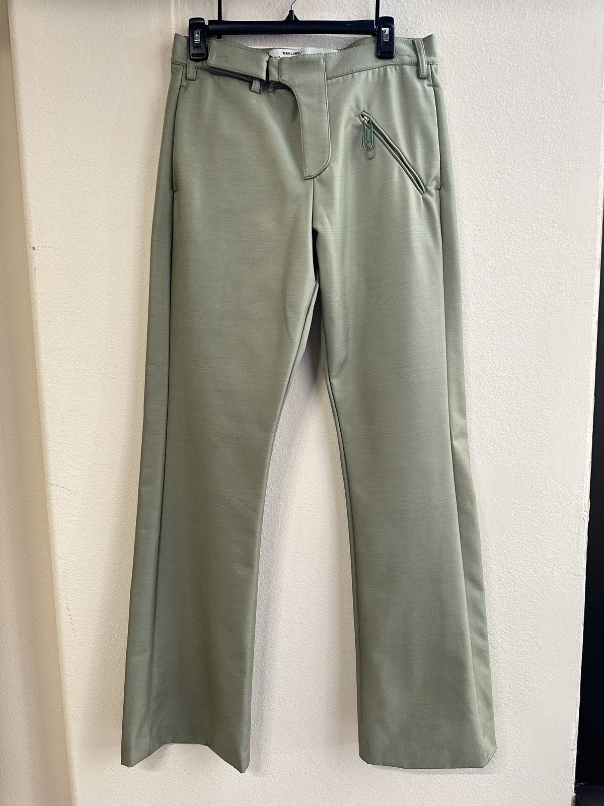 Off-White Paper clip flared trouser Size US 32 / EU 48 - 1 Thumbnail