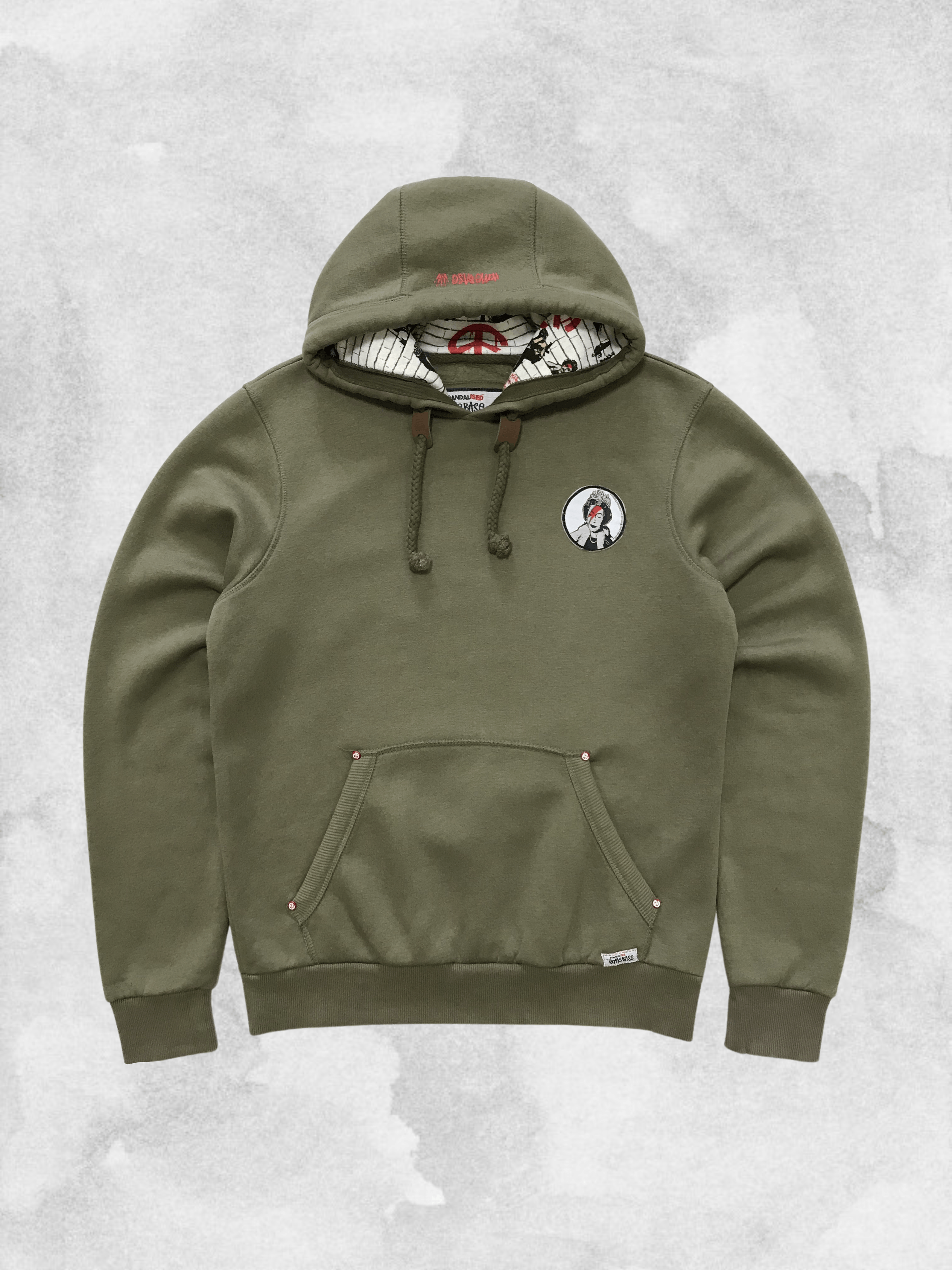 Other BANKSY QUEEN BOWIE LIZZIE STARDUST Brandalised Hoodie Hoody Size US S / EU 44-46 / 1 - 1 Thumbnail