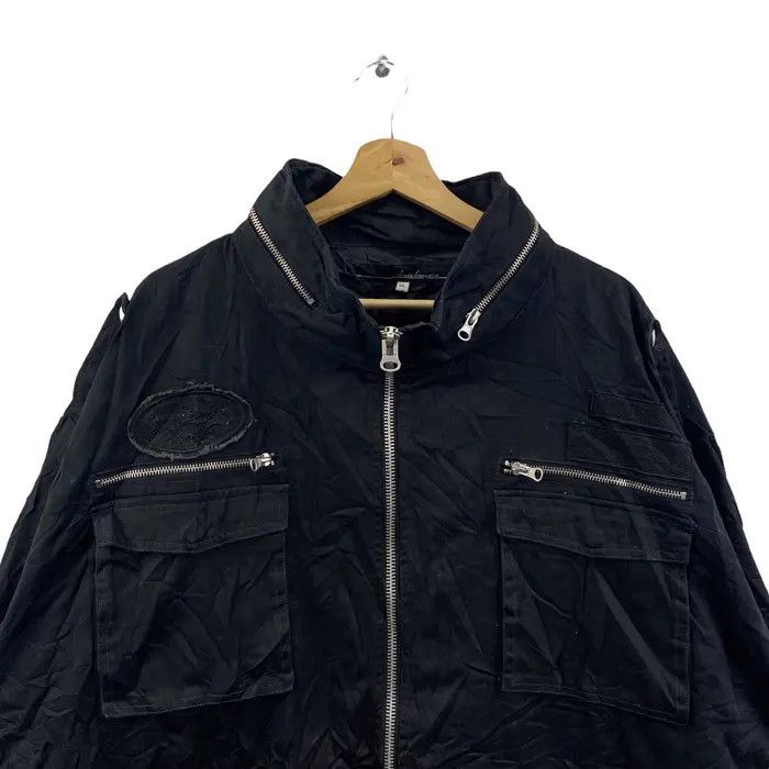 Vintage Vtg ARMEE FRANCAISE PARIS Tactical Jacket Long Coat Size 4XL / US 24-26 - 2 Thumbnail