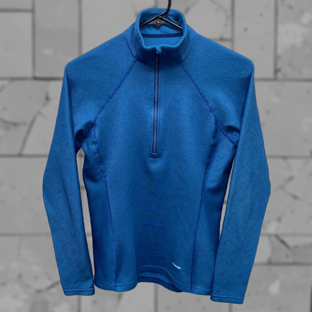 Patagonia Patagonia Womens Blue Polyester 1/2 Zip Pullover Jacket Size S Size S / US 4 / IT 40 - 1 Thumbnail