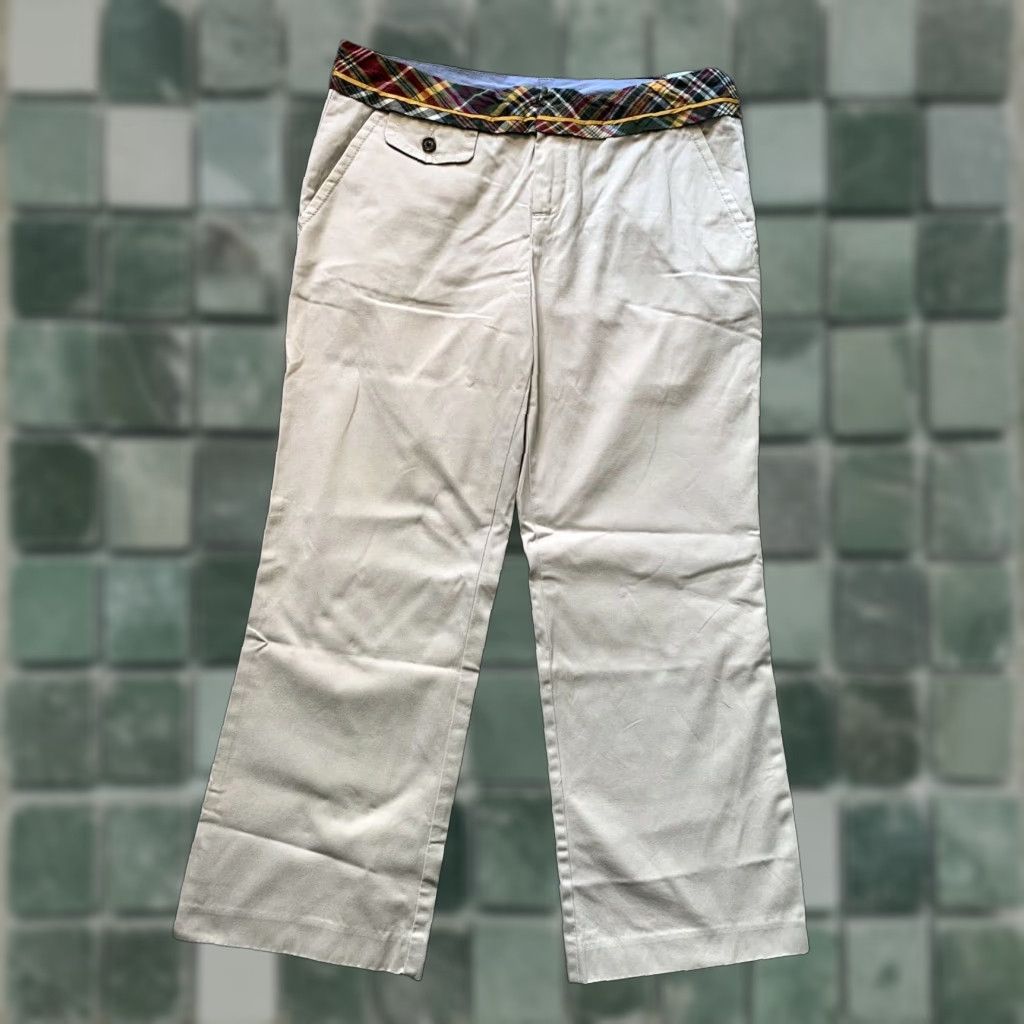 Tommy Hilfiger Tommy Hilfiger Jeans Beige Size 4 Women's Regular Bootcut Cotton Denim Size 27" / US 4 / IT 40 - 1 Thumbnail