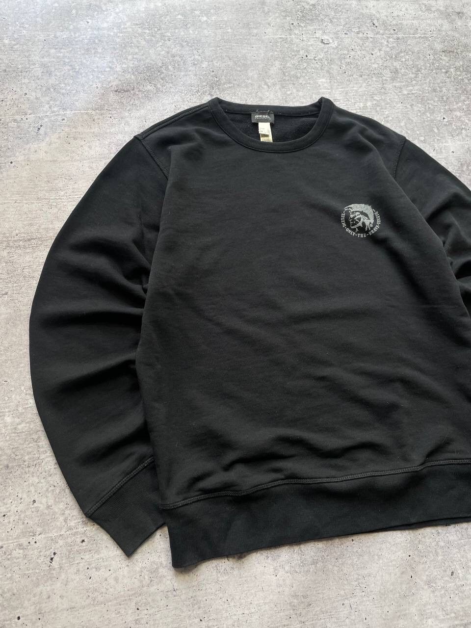 Diesel × Japanese Brand × Vintage Vintage Diesel Mini Logo Sweatshirt Y2K Size US L / EU 52-54 / 3 - 3 Thumbnail