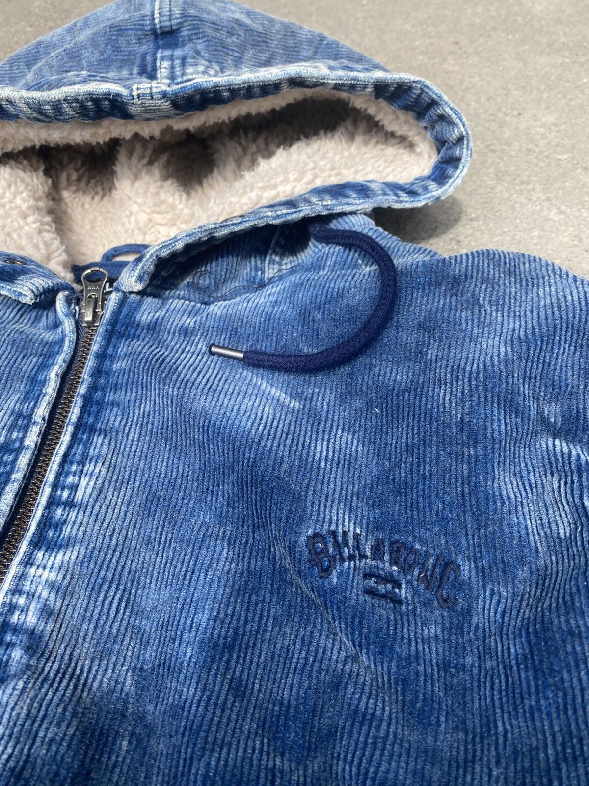 Billabong × Vintage Billabong corduroy fleece hoodie Size US L / EU 52-54 / 3 - 5 Thumbnail