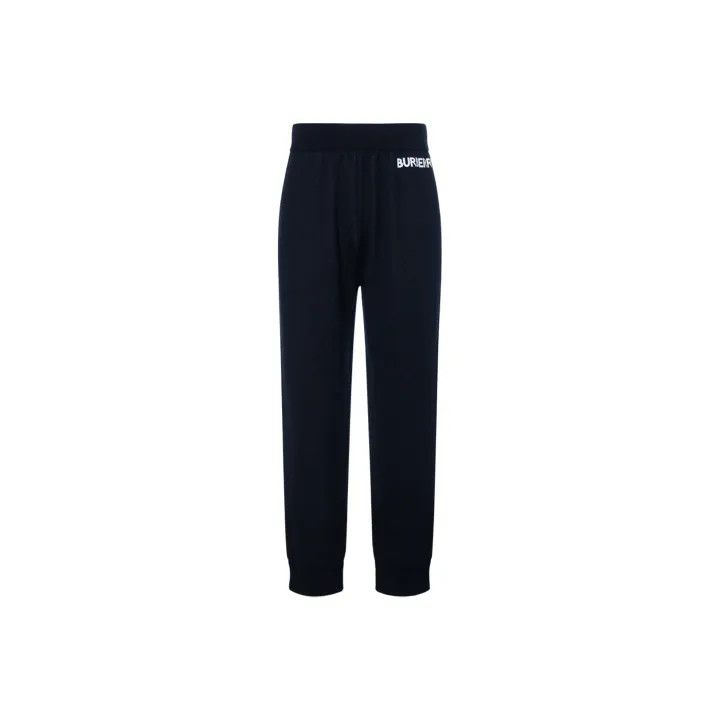 Burberry Burberry Blue Logo Knitted Jogger Pants Size US 30 / EU 46 - 1 Thumbnail