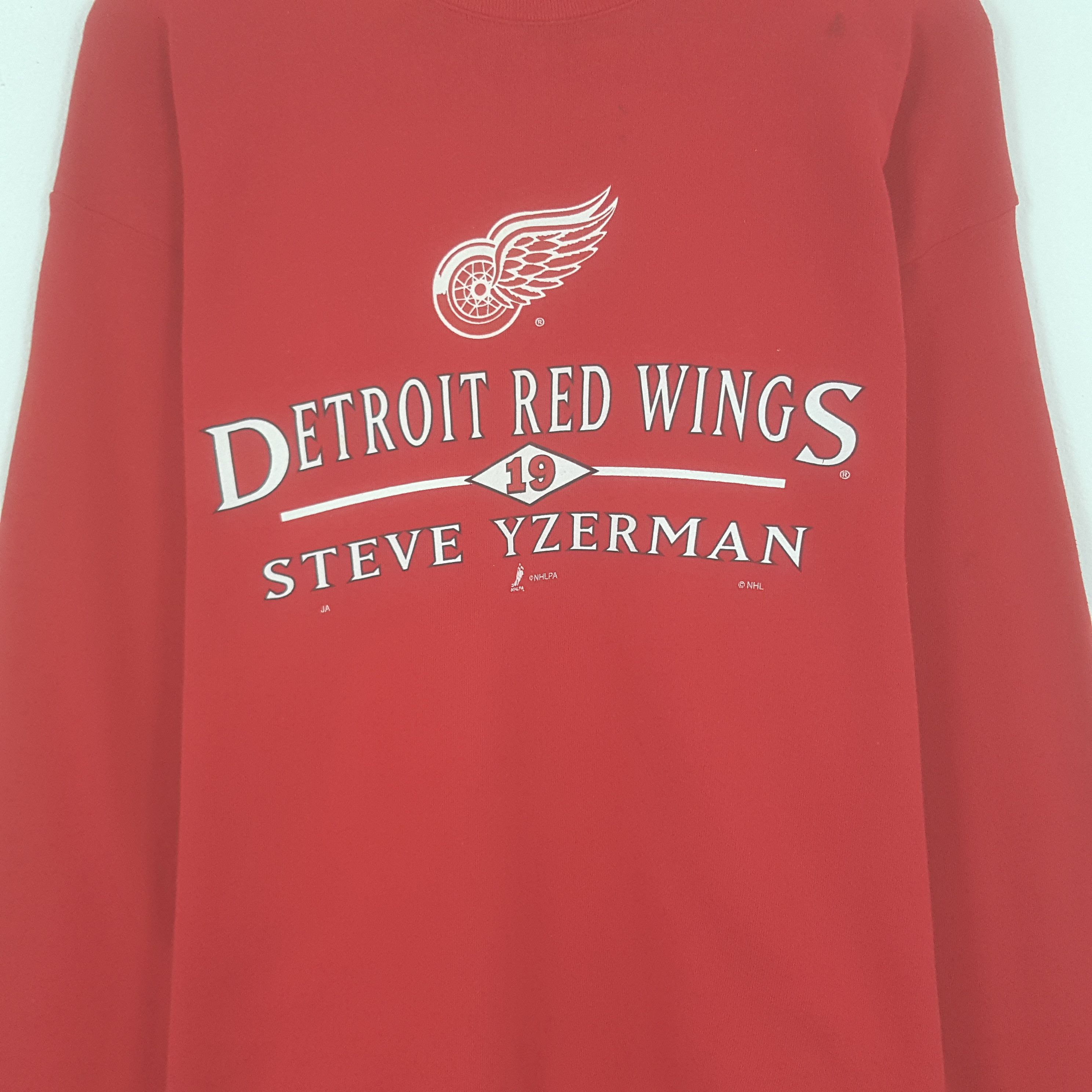 Red Wing × Vintage Vintage Detroit Red Wings Sweatshirt Size US M / EU 48-50 / 2 - 2 Thumbnail