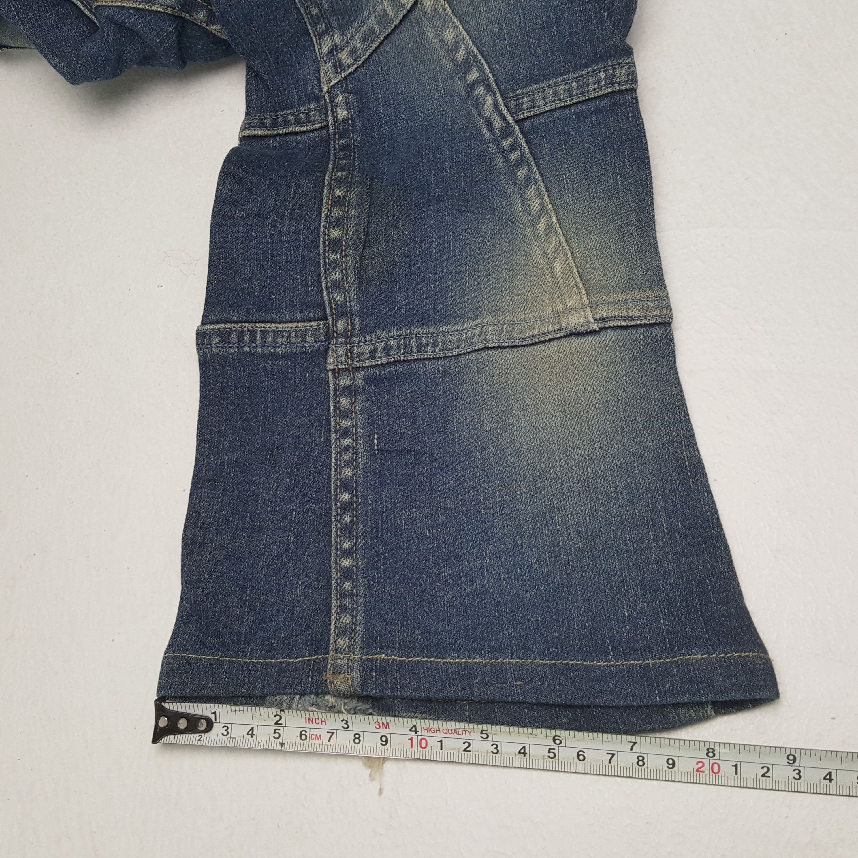 Hysteric Glamour HYSTERIC GLAMOUR Rare Fashion Design Custom Art Jeans Size 30" / US 8 / IT 44 - 11 Thumbnail