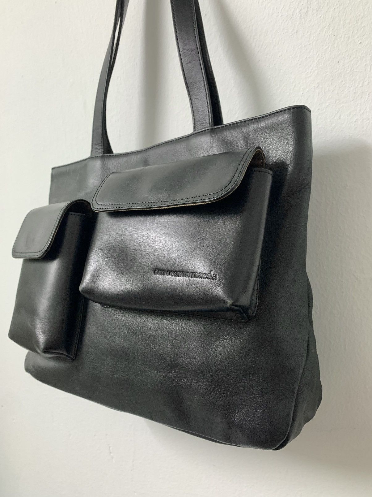 Japanese Brand Osema maeda black leather shoulder bag Size ONE SIZE - 6 Thumbnail