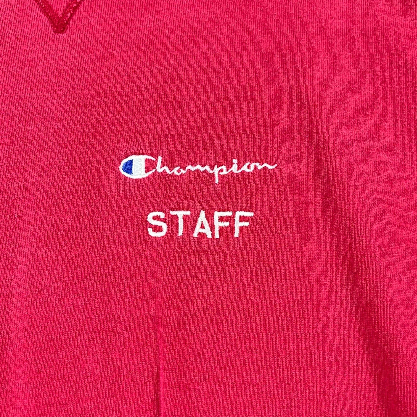 Champion Vintage Champion Sweatshirt Men XXL Red Crewneck Olympics Staff 1996 90s Faded Size US XXL / EU 58 / 5 - 6 Thumbnail