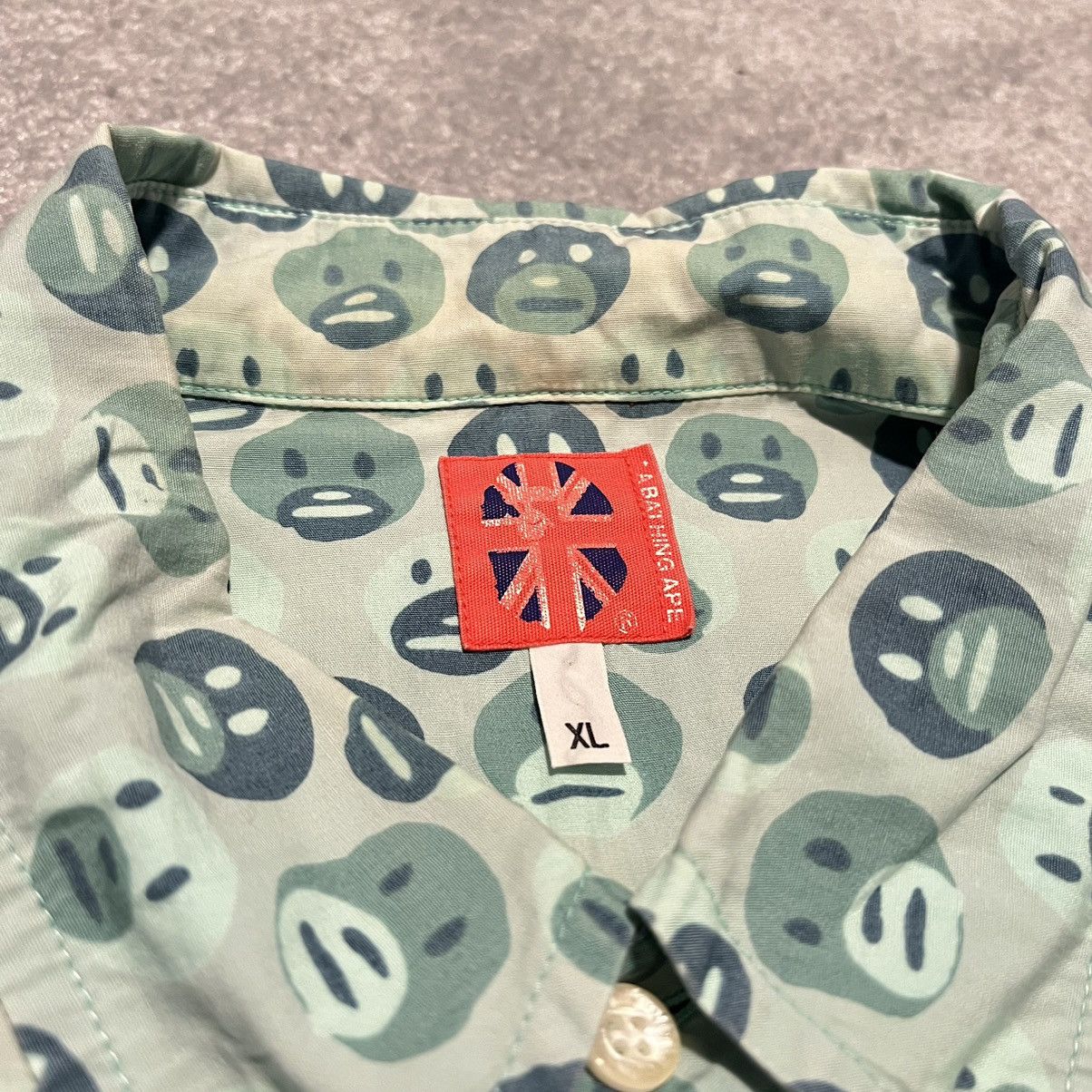 Bape A Bathing Ape Bape X Gary Panter Baby Milo S/S Button Shirt Size US XL / EU 56 / 4 - 6 Thumbnail