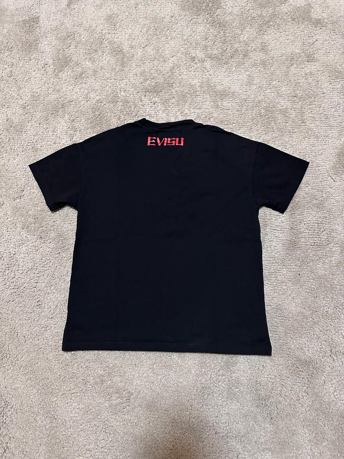 Evisu Womens Evisu Black Cotton T-Shirt Sz M Size M / US 6-8 / IT 42-44 - 6 Thumbnail