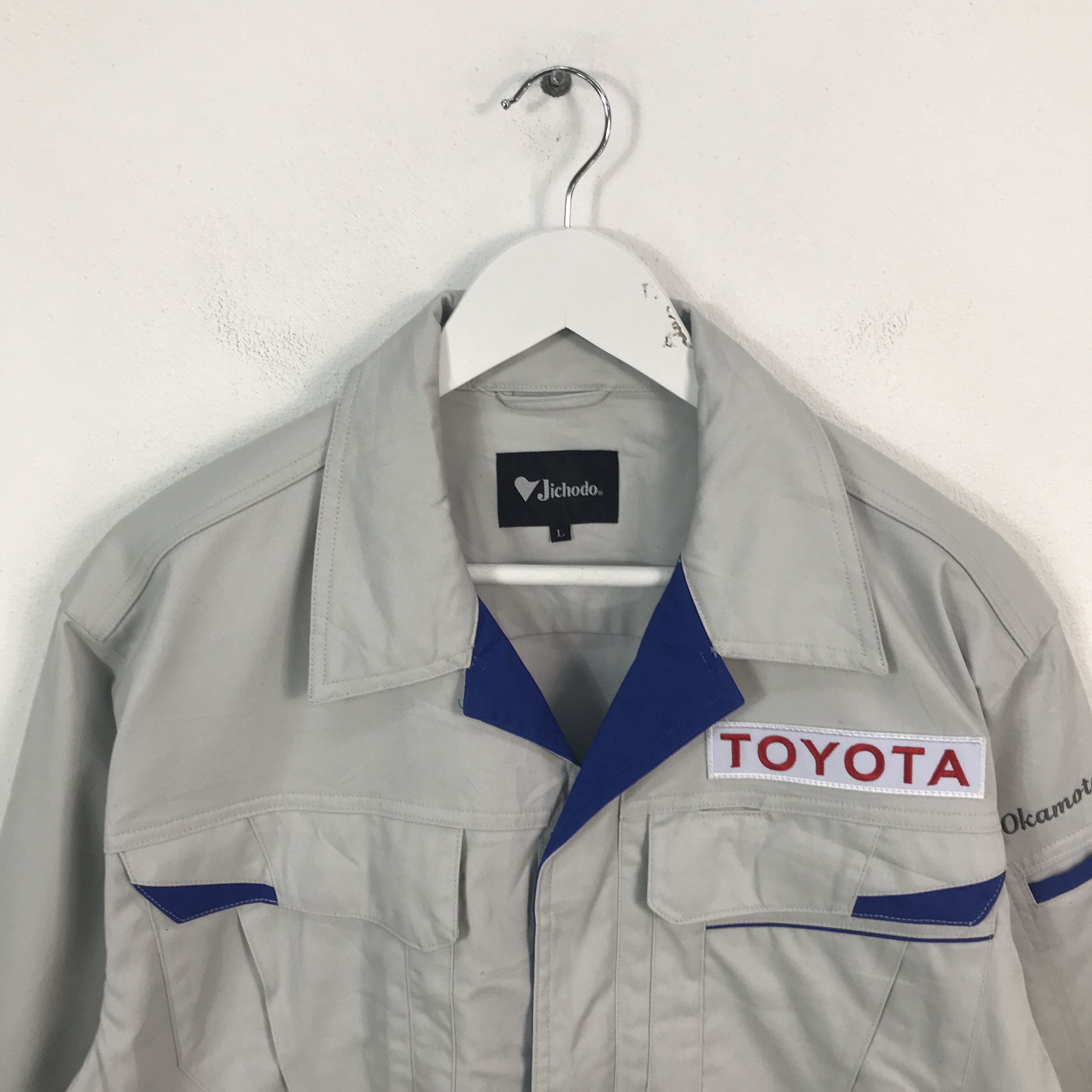 Japanese Brand 🔥Toyota racing work uniform japan custom jacket Size US L / EU 52-54 / 3 - 2 Thumbnail